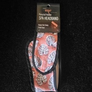 ⚡3/$15⚡ *NEW* JUST ME Ponytail Holder Spa Headband + Velcro Strap